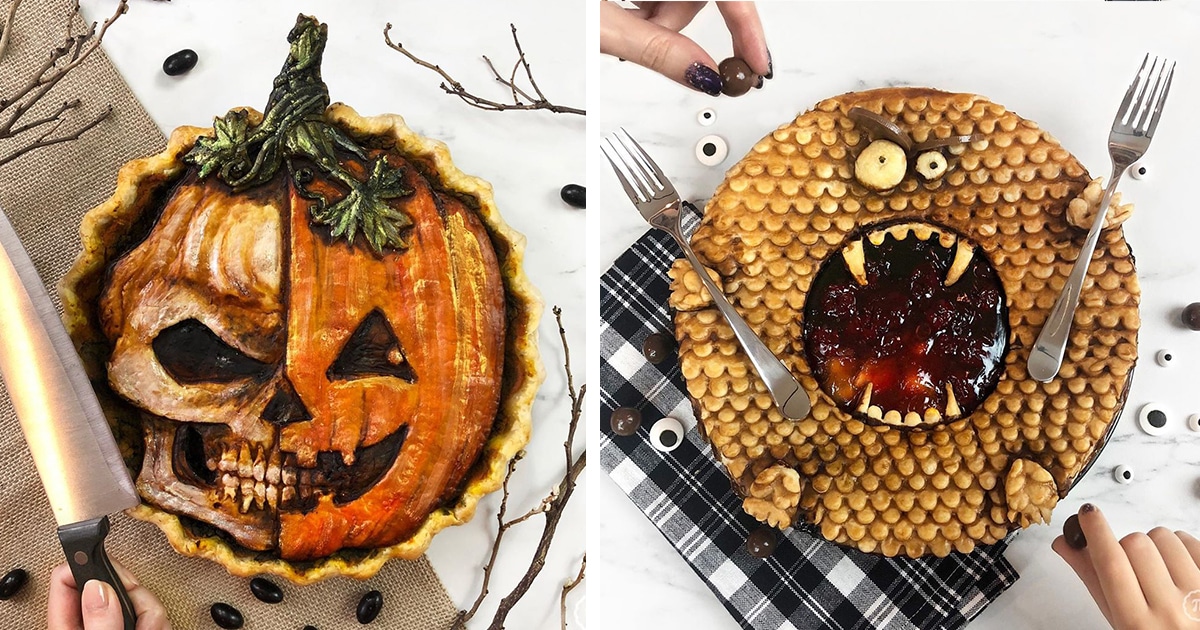 16 Crostas De Torta Brilhantemente Assustadoras Para O Halloween