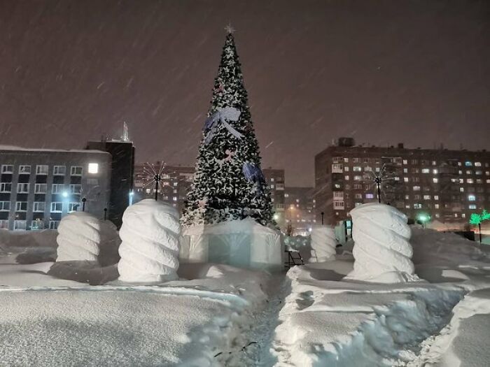 Cidade Na Rússia Recebe Dois Meses De Neve Em Apenas 5 Dias E As Fotos Parecem Surreais