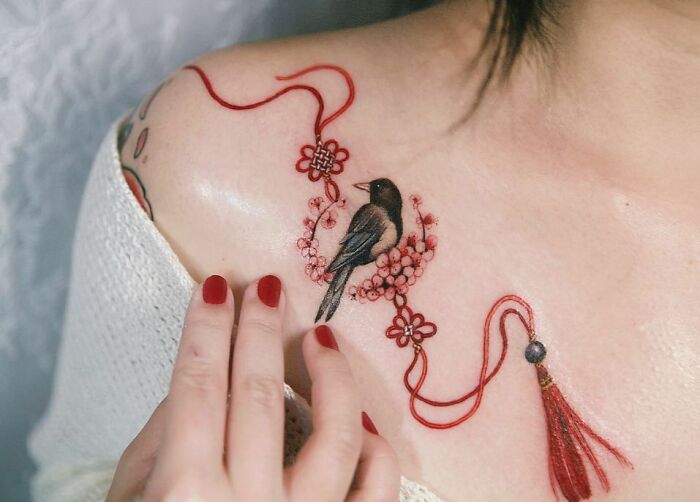 50 Tatuagens Coloridas E Delicadas