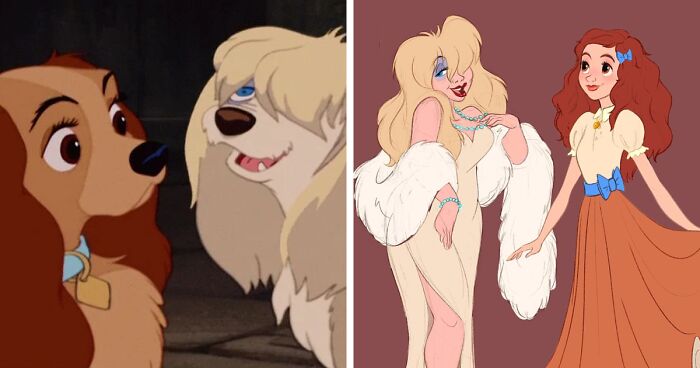 20 Personagens Da Disney Com Papéis Trocados